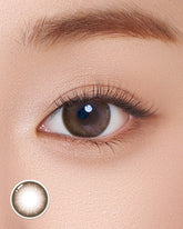 Lenstown 梨芝瞳 Scotch 3color Brown 月拋(2片)